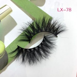 25mm mink strip lashes