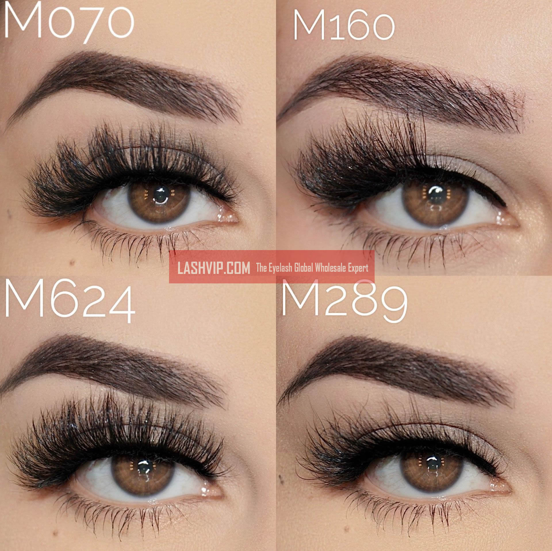 Viral 15MM natural mink fur false eyelashes hard stem eyelashes by eyelashes wholesale expert LASHVIP