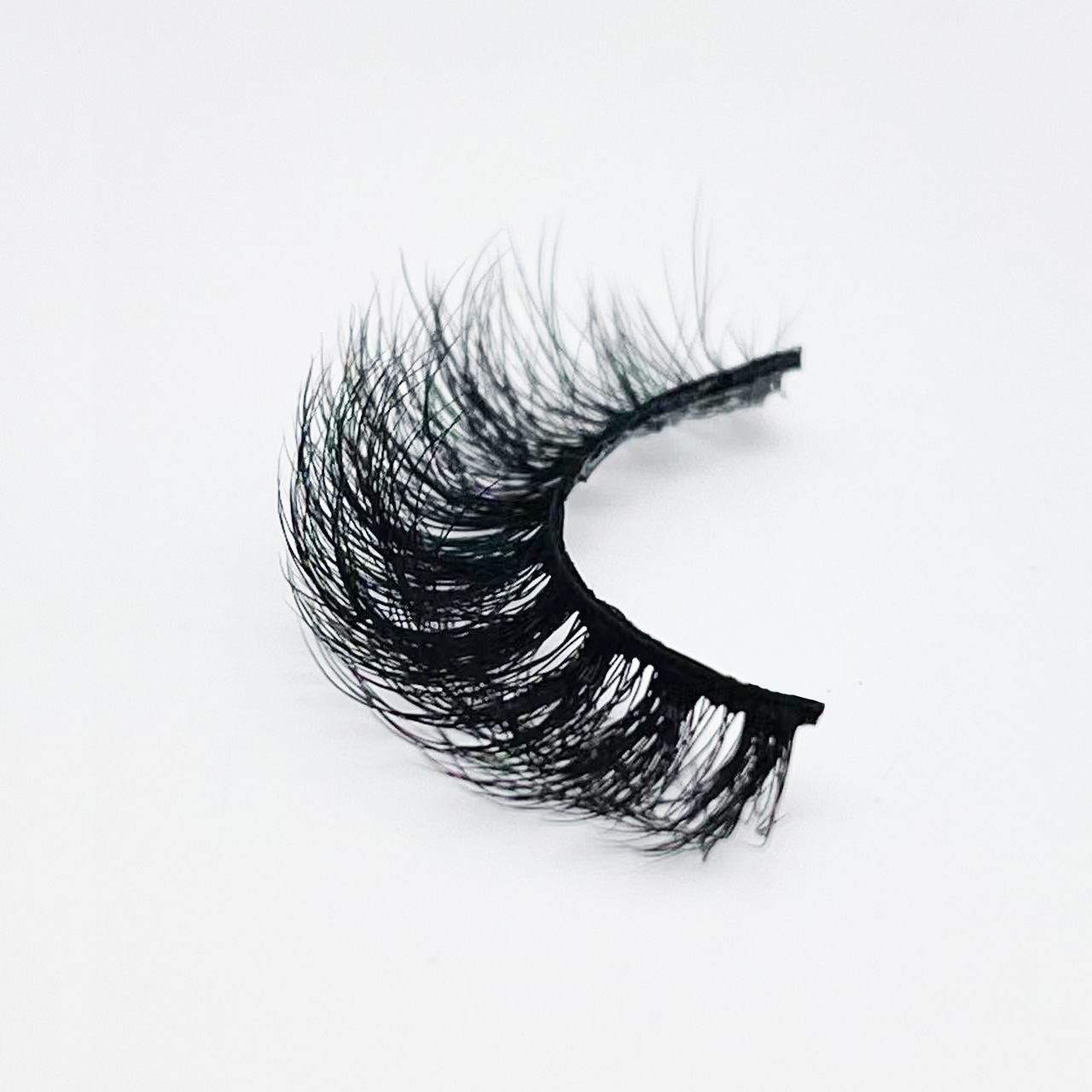 New wholesale lashes of 15MM Faux mink eyelashes, Russian curly style, European and American thick curly fried style, 5D false eyelashes