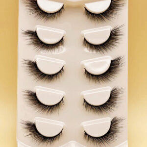 Faux mink cat eye eyelashes, eyelashes lengthened, natural eyelashes, flat false eyelashes wholesale