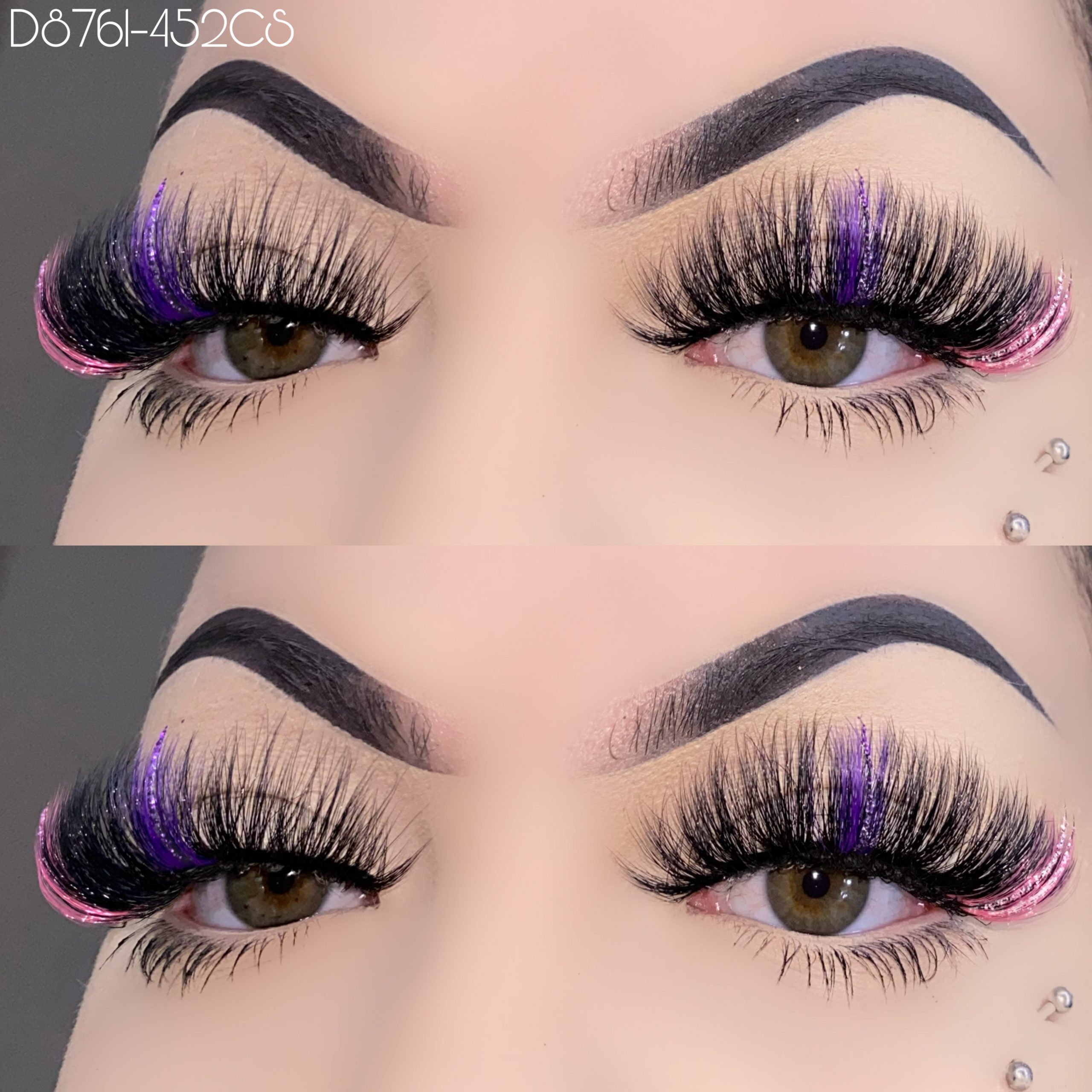 20mm Glitter Sparkle 3D Mink Lashes from Lashvip.COM