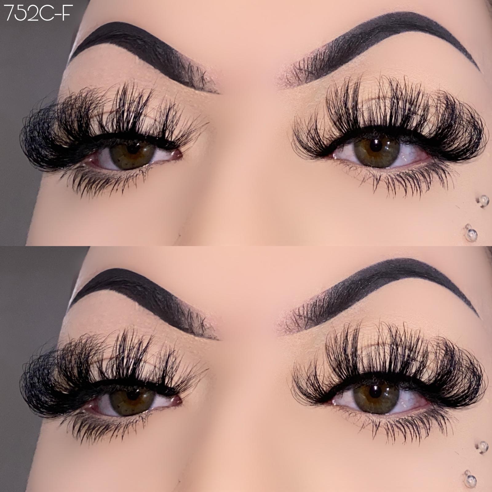 25MM RUSSIAN MODEL LASHES FROM LASHVIP