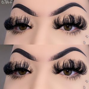 671A-F 25mm Russian Lashes